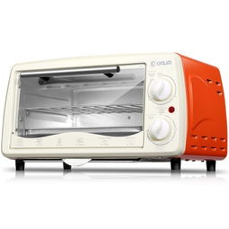 東菱dl k12 家用迷你電烤箱 12l橙色電烤箱產品圖片3